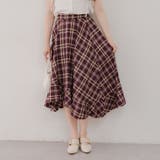 ボルドー | イレヘムチェックスカート | RMAF NICE CLAUP / OLIVE des OLIVE