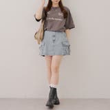 リボンカーゴミニスカート | RMAF NICE CLAUP / OLIVE des OLIVE | 詳細画像10