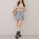 リボンカーゴミニスカート | RMAF NICE CLAUP / OLIVE des OLIVE | 詳細画像14