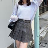 ベルト付合皮ミニスカート | RMAF NICE CLAUP / OLIVE des OLIVE | 詳細画像3