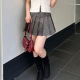 ベルト付合皮ミニスカート | RMAF NICE CLAUP / OLIVE des OLIVE | 詳細画像4