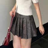 ベルト付合皮ミニスカート | RMAF NICE CLAUP / OLIVE des OLIVE | 詳細画像5