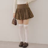 チェック | バルーンミニスカート | RMAF　NICE CLAUP / OLIVE des OLIVE