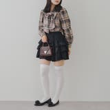 ベロアティアードスカート | RMAF　NICE CLAUP / OLIVE des OLIVE | 詳細画像12 
