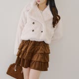 ベロアティアードスカート | RMAF　NICE CLAUP / OLIVE des OLIVE | 詳細画像32 