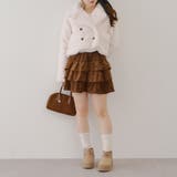 ベロアティアードスカート | RMAF　NICE CLAUP / OLIVE des OLIVE | 詳細画像34 