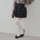 ブラック | ベロアティアードスカート | RMAF　NICE CLAUP / OLIVE des OLIVE
