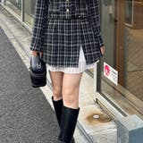 【セットアップ対応】ツイードスカート | RMAF　NICE CLAUP / OLIVE des OLIVE | 詳細画像7 