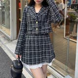 【セットアップ対応】ツイードスカート | RMAF　NICE CLAUP / OLIVE des OLIVE | 詳細画像9 