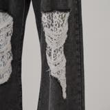 ダメージレースデニムパンツ | RMAF　NICE CLAUP / OLIVE des OLIVE | 詳細画像33 