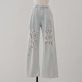 ダメージレースデニムパンツ | RMAF　NICE CLAUP / OLIVE des OLIVE | 詳細画像24 