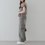 【2サイズ展開】バギーデニム | RMAF　NICE CLAUP / OLIVE des OLIVE | 詳細画像10 