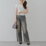 【2サイズ展開】バギーデニム | RMAF　NICE CLAUP / OLIVE des OLIVE | 詳細画像14 