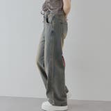 【2サイズ展開】バギーデニム | RMAF　NICE CLAUP / OLIVE des OLIVE | 詳細画像4 