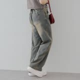 【2サイズ展開】バギーデニム | RMAF　NICE CLAUP / OLIVE des OLIVE | 詳細画像6 