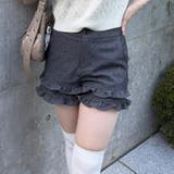 ドット | 2段フリルショートパンツ | RMAF　NICE CLAUP / OLIVE des OLIVE