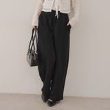 ブラック | ハートポケットスエットバレルパンツ | RMAF　NICE CLAUP / OLIVE des OLIVE