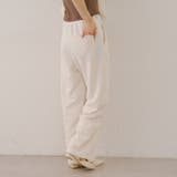 アイボリー | ハートポケットスエットバレルパンツ | RMAF　NICE CLAUP / OLIVE des OLIVE