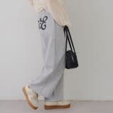 【セットアップ対応】バックプリント入りキラキラスウェットパンツ | RMAF　NICE CLAUP / OLIVE des OLIVE | 詳細画像14 