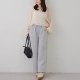 【セットアップ対応】バックプリント入りキラキラスウェットパンツ | RMAF　NICE CLAUP / OLIVE des OLIVE | 詳細画像16 