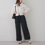 【セットアップ対応】バックプリント入りキラキラスウェットパンツ | RMAF　NICE CLAUP / OLIVE des OLIVE | 詳細画像6 