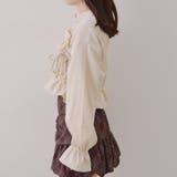 【韓国ガーリー】胸リボンチェックシャツ | RMAF　NICE CLAUP / OLIVE des OLIVE | 詳細画像28 