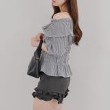 シャーリングオフショルブラウス | RMAF　NICE CLAUP / OLIVE des OLIVE | 詳細画像7 