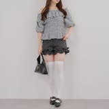 シャーリングオフショルブラウス | RMAF　NICE CLAUP / OLIVE des OLIVE | 詳細画像9 