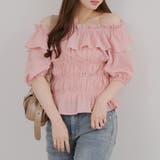 シャーリングオフショルブラウス | RMAF　NICE CLAUP / OLIVE des OLIVE | 詳細画像14 