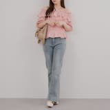 シャーリングオフショルブラウス | RMAF　NICE CLAUP / OLIVE des OLIVE | 詳細画像17 