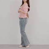 シャーリングオフショルブラウス | RMAF　NICE CLAUP / OLIVE des OLIVE | 詳細画像18 