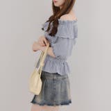 シャーリングオフショルブラウス | RMAF　NICE CLAUP / OLIVE des OLIVE | 詳細画像21 