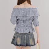 シャーリングオフショルブラウス | RMAF　NICE CLAUP / OLIVE des OLIVE | 詳細画像22 