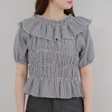 シャーリングオフショルブラウス | RMAF　NICE CLAUP / OLIVE des OLIVE | 詳細画像27 