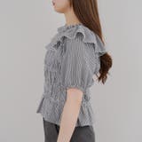 シャーリングオフショルブラウス | RMAF　NICE CLAUP / OLIVE des OLIVE | 詳細画像28 