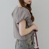 ダブルジップドロストブラウス | RMAF　NICE CLAUP / OLIVE des OLIVE | 詳細画像6 