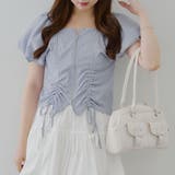 WZIPドロストブラウス | NICE CLAUP / OLIVE des OLIVE OUTLET | 詳細画像1