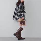 リボン付チェックフードシャツ | RMAF NICE CLAUP / OLIVE des OLIVE | 詳細画像22