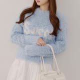 ブルー | プードルシャギーロゴプルオーバー | RMAF　NICE CLAUP / OLIVE des OLIVE