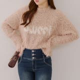 ピンク | プードルシャギーロゴプルオーバー | RMAF　NICE CLAUP / OLIVE des OLIVE