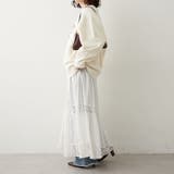 【NAO】刺繍ロゴニットプルオーバー | RMAF NICE CLAUP / OLIVE des OLIVE | 詳細画像8