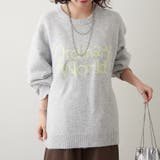 【NAO】刺繍ロゴニットプルオーバー | RMAF NICE CLAUP / OLIVE des OLIVE | 詳細画像10