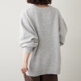 【NAO】刺繍ロゴニットプルオーバー | RMAF NICE CLAUP / OLIVE des OLIVE | 詳細画像13