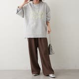 【NAO】刺繍ロゴニットプルオーバー | RMAF NICE CLAUP / OLIVE des OLIVE | 詳細画像14