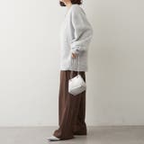 【NAO】刺繍ロゴニットプルオーバー | RMAF NICE CLAUP / OLIVE des OLIVE | 詳細画像16