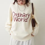 【NAO】刺繍ロゴニットプルオーバー | RMAF NICE CLAUP / OLIVE des OLIVE | 詳細画像2