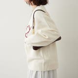 【NAO】刺繍ロゴニットプルオーバー | RMAF NICE CLAUP / OLIVE des OLIVE | 詳細画像3