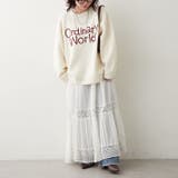 【NAO】刺繍ロゴニットプルオーバー | RMAF NICE CLAUP / OLIVE des OLIVE | 詳細画像6