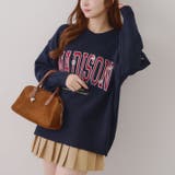 ネイビー | モチーフカレッジもちもちニット | RMAF NICE CLAUP / OLIVE des OLIVE