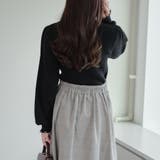 【6色展開】配色メローパワショルリブニット | RMAF　NICE CLAUP / OLIVE des OLIVE | 詳細画像39 